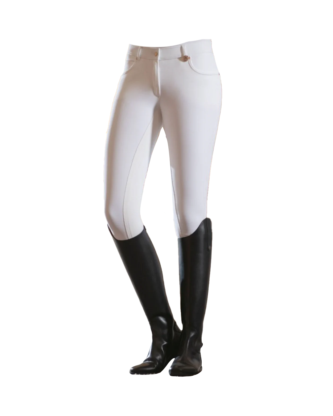 RL24 Basic Line Pantalon D'Équitation Enfant Full Seat Silicone - Confort Et Maintien