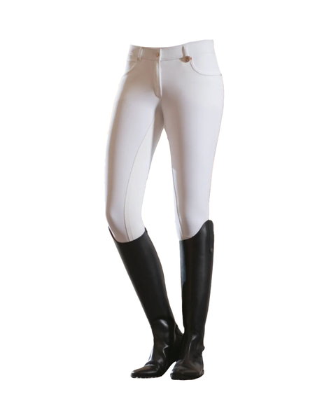 HKM Ladies Basic Full Seat Suede Breech Breeches HKM - Equestrian Fashion Outfitters