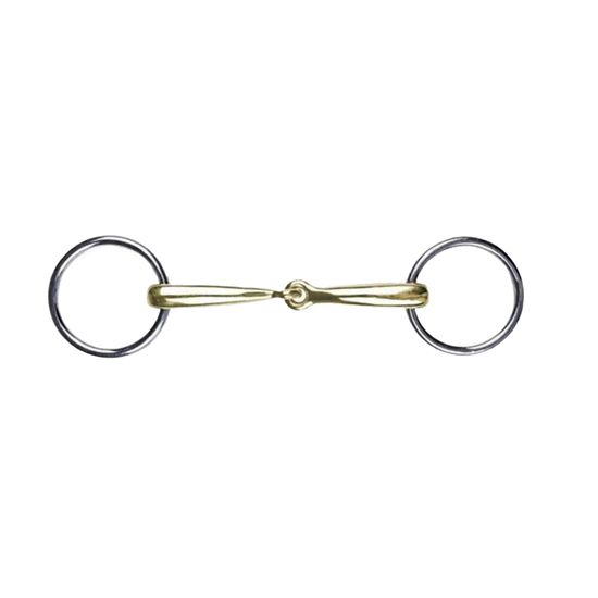 HKM Loose Ring 14 mm Bradoon Argentan Snaffle Bit Bridle Bits HKM - Equestrian Fashion Outfitters