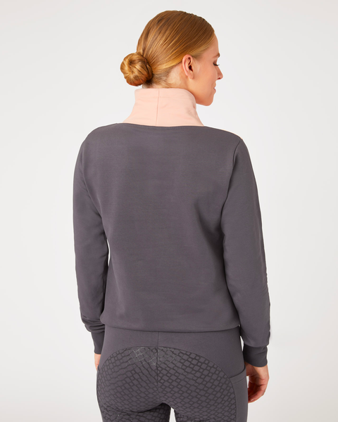Horze Jade High Neck Sweatshirt Sweater Horze Equestrian - Equestrian Fashion Outfitters