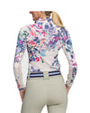 Kastel Floral Watercolor Long Sleeve Top