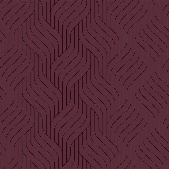 A close-up of a repeating wavy geometric herringbone pattern in deep burgundy oxblood equestrian fashion outfitters