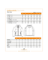 Size chart for SPLeni Leni schockemohle jacket equestrian fashion outfitters