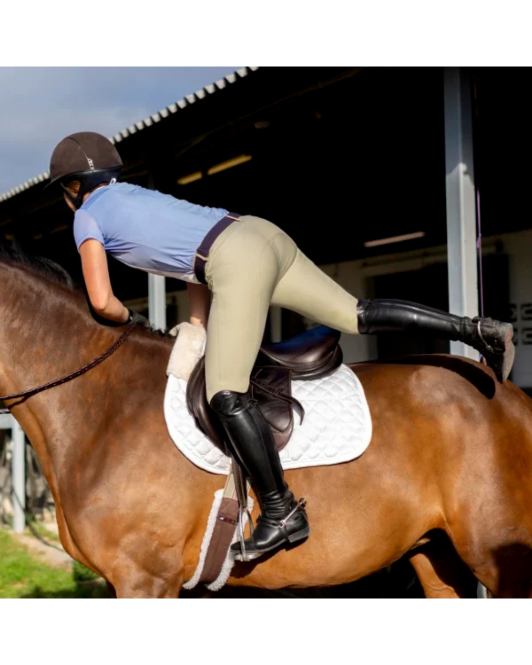 Equinavia Maud Knee Patch Breeches Breeches Horze Equestrian - Equestrian Fashion Outfitters