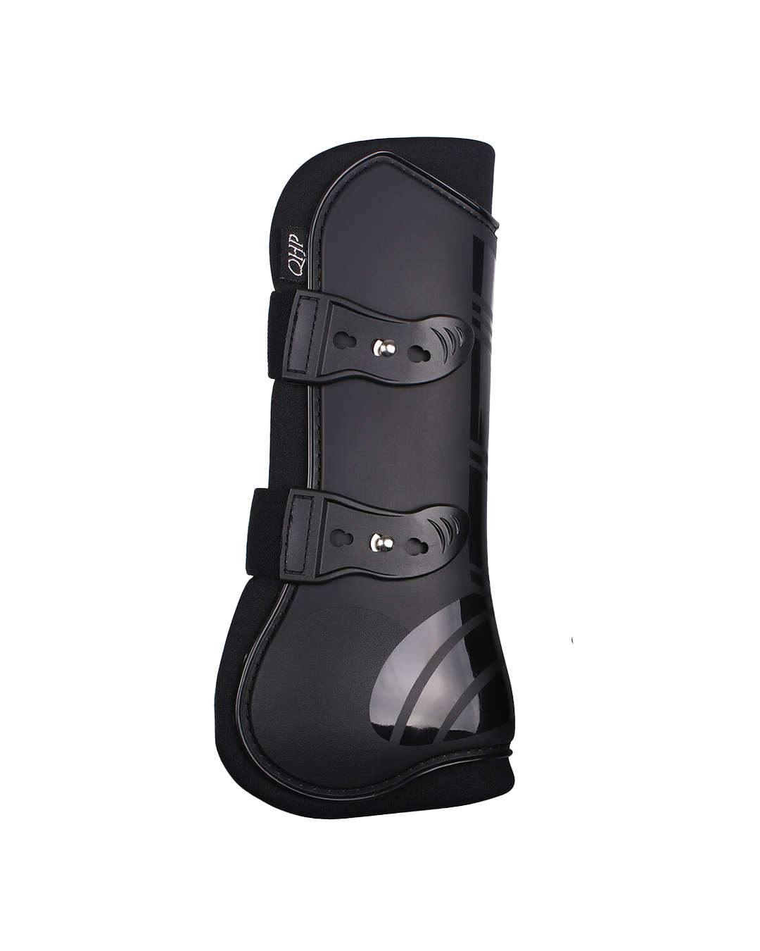 QHP Tendon Boots Set EQUESTRIAN FASHION OUTFITTERS Full Black