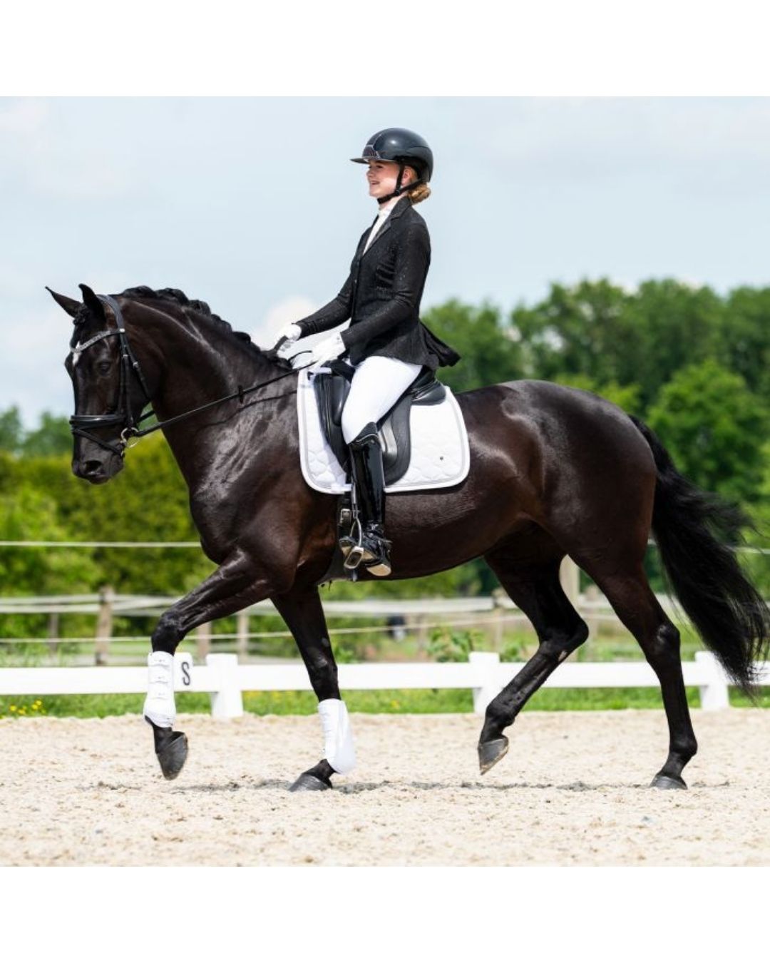 QHP Kynlee Glitter Show Jacket Show Jackets QHP - Equestrian Fashion Outfitters