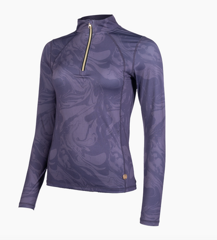 HKM Lavender Bay Marble Shirt - Equestrian Fashion Outfitters