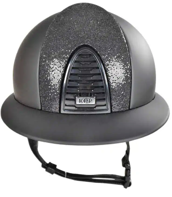 KEP Cromo 2.0 Matt Glitter Helmet - Polo Visor