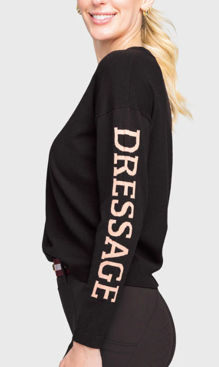 Crewneck "Dressage" Sweater