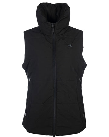 Black HKM Canada Heated Vest on white background