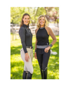 Kastel Black, Camel, Charcoal Colorblock Crewneck Sweater Sweater Kastel - Equestrian Fashion Outfitters