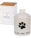 Spotted Dog Ceramic Jar