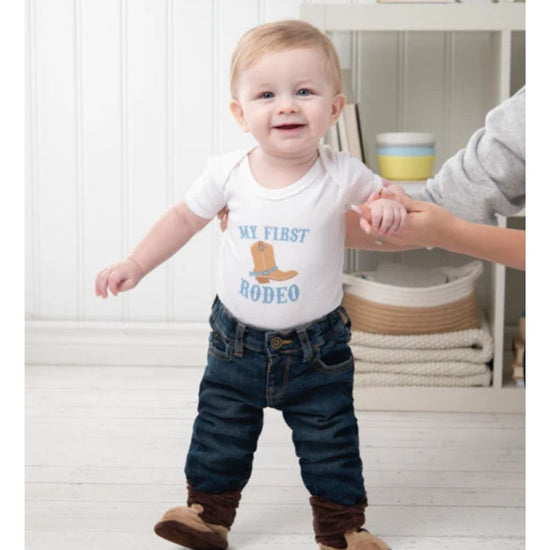 Cowboy Boot Baby Slippers Slippers Can-Pro Equestrian Supply - Equestrian Fashion Outfitters