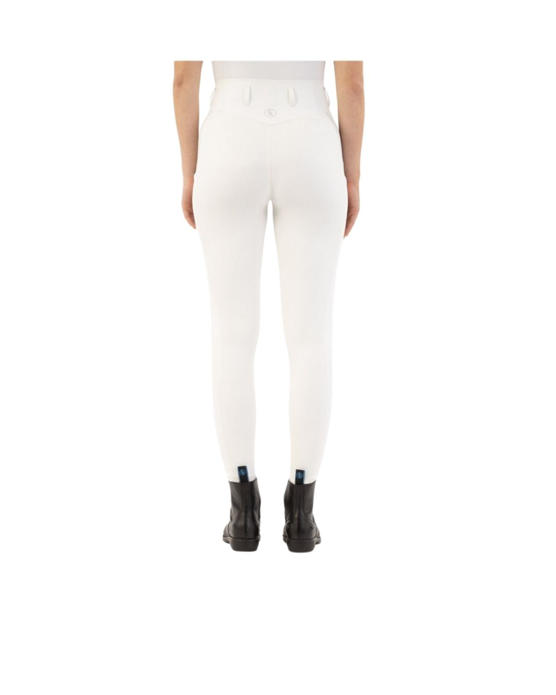 White riding pants worn by a person on a white background equestrian fashion outfitters