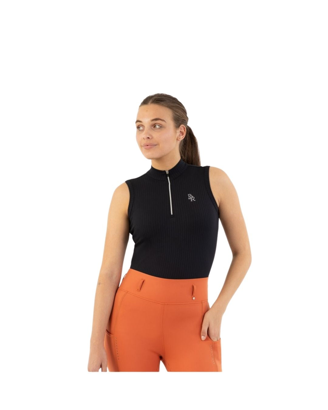 BR Kirsten 1/4 Zip S/S Top Shirts & Tops BR - Equestrian Fashion Outfitters