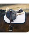 Horze Quilted Half Pad with Faux Fur Trim Saddle Pad Horze Equestrian - Equestrian Fashion Outfitters