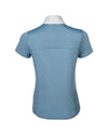 Blue shirt on a mannequin with a white background Equestrian fashion outfitters