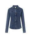Horze Ulrika Western Stretch Denim Shirt