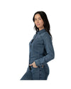 Horze Ulrika Western Stretch Denim Shirt
