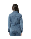Horze Ulrika Western Stretch Denim Shirt