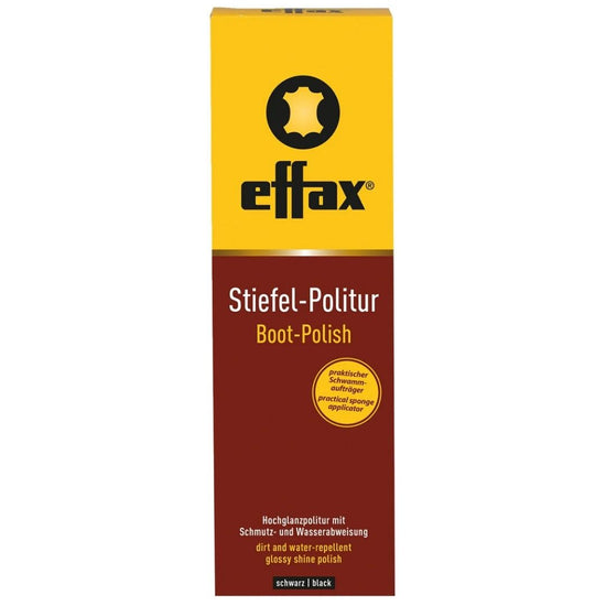 Effax Black Boot Polish Leather Care Effax - Equestrian Fashion Outfitters
