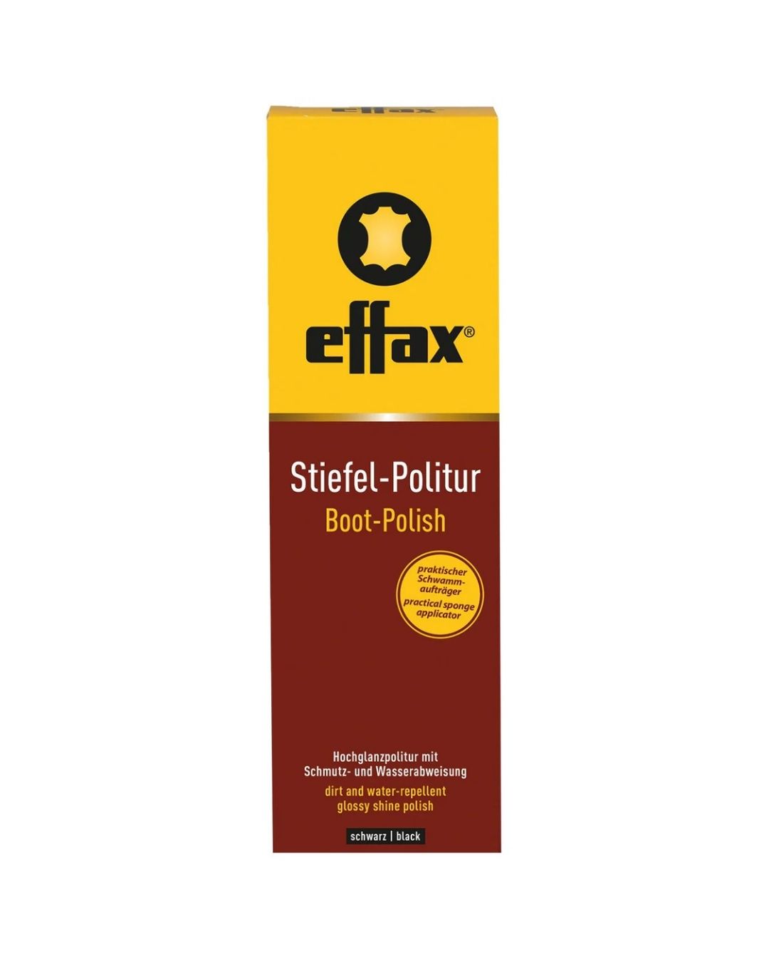 Effax Black Boot Polish Leather Care Effax - Equestrian Fashion Outfitters