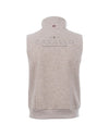 Beige vest with 'Cavalllo' branding on a white background