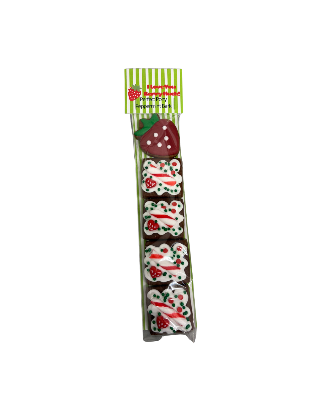 Perfect Pony Peppermint Bark Cookies The Equine Bakery - Equestrian Fashion Outfitters