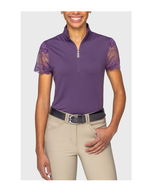 Kastel Galloon Lace S/S Shirt Shirts & Tops Kastel - Equestrian Fashion Outfitters