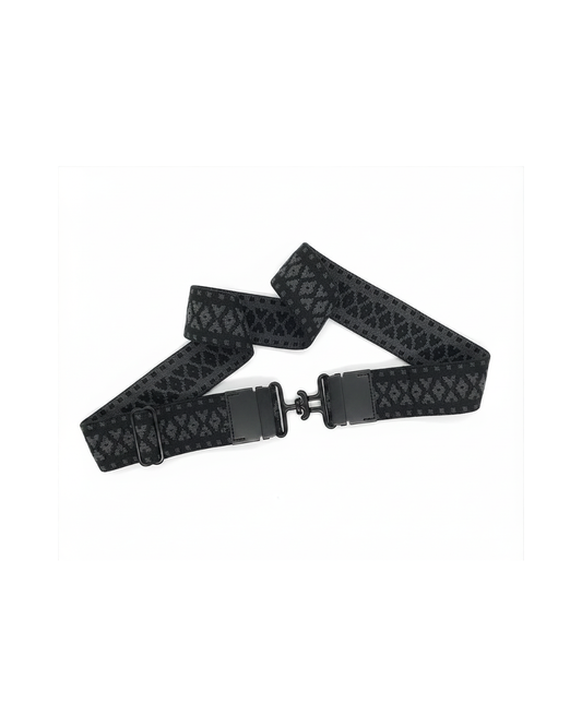 Bedford Jones Black Surcingle Buckle Belt Belt Bedford Jones - Equestrian Fashion Outfitters
