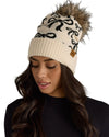 Bow Pom Pom Hat