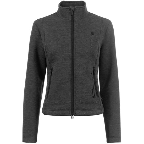 Dark gray black jacket with a cavallo brand logo on a white background