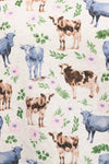 Floral Cows Print Sweatshirt Sweater SM WARDROBE - Equestrian Fashion Outfitters