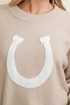 Horseshoe Pullover Sweater
