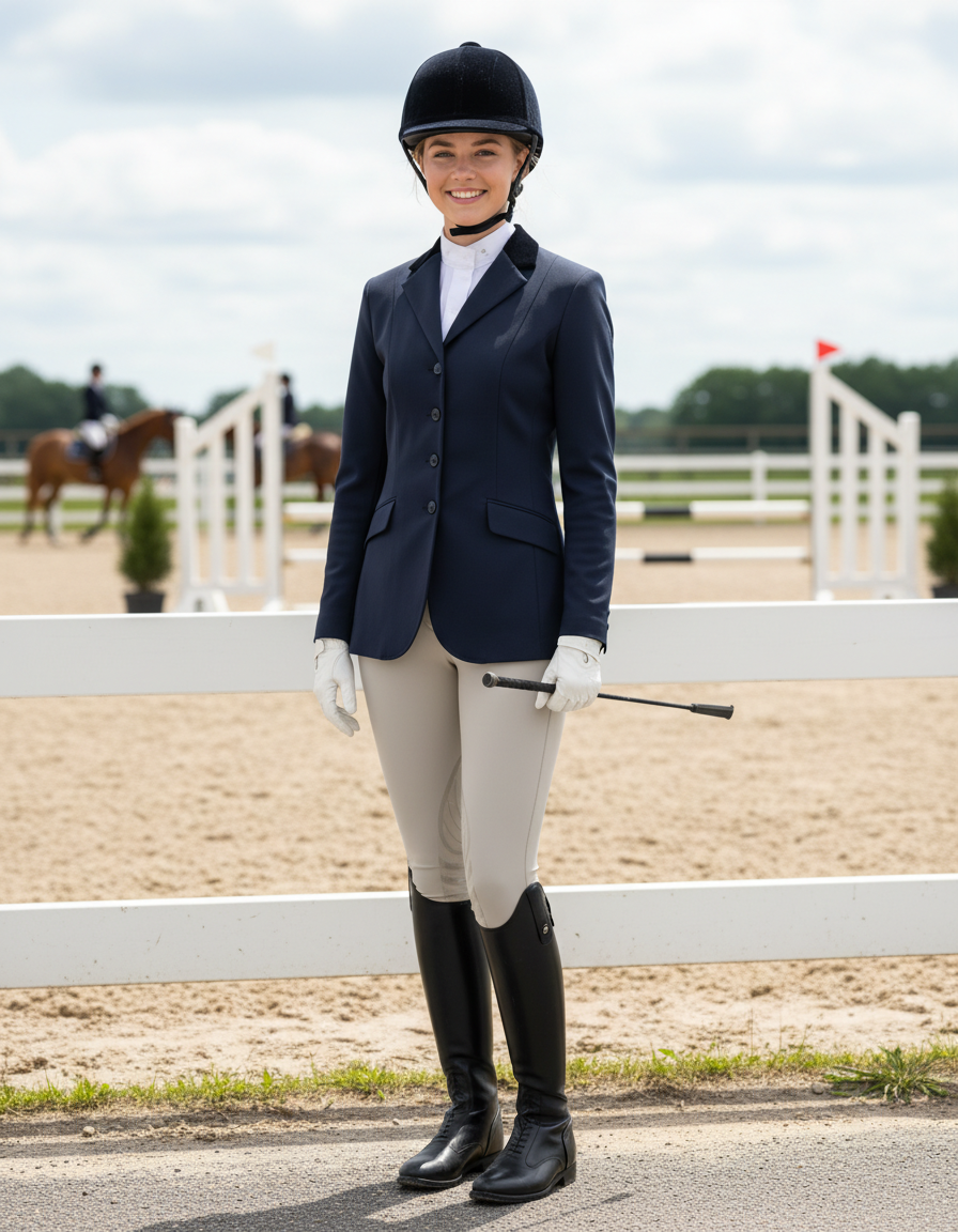 HKM Ladies Hunter Breeches Breeches HKM - Equestrian Fashion Outfitters