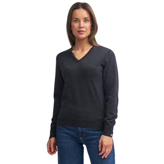Ivanhoe Merino Wool V-Neck Sweater Sweater Ivanhoe - Equestrian Fashion Outfitters