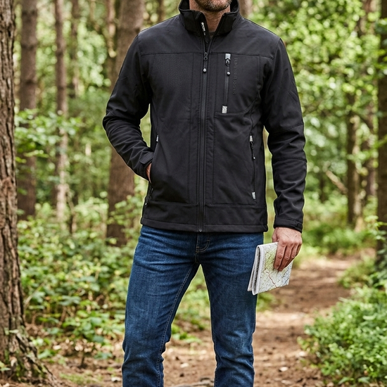 HKM Men’s Softshell Sport Jacket Coats & Jackets HKM - Equestrian Fashion Outfitters