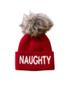 Naughty Knit Pom Hat