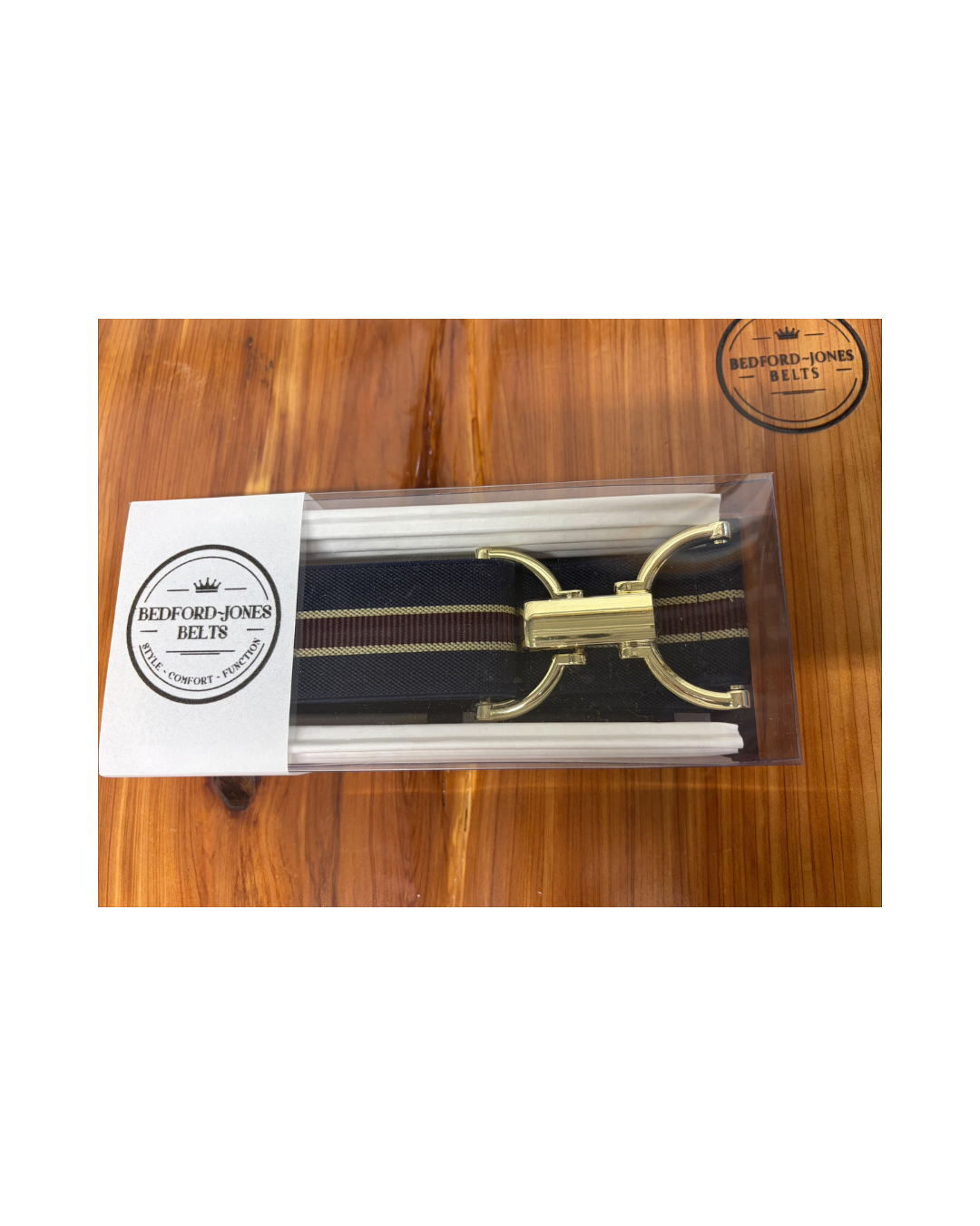 Bedford Jones D-Ring Buckle Belt Belt Bedford Jones - Equestrian Fashion Outfitters