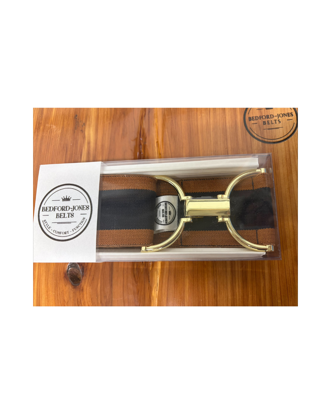 Bedford Jones D-Ring Buckle Belt Belt Bedford Jones - Equestrian Fashion Outfitters