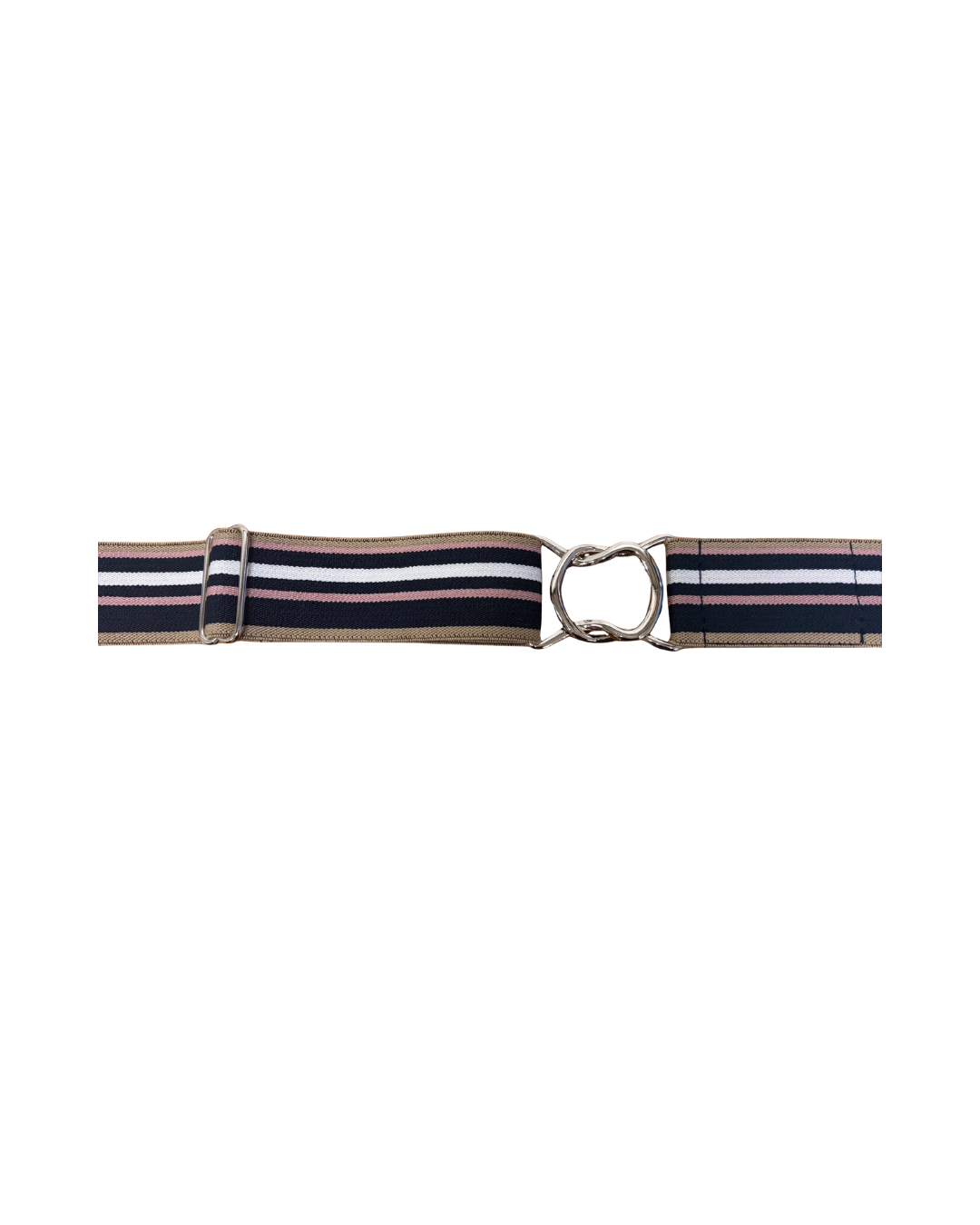 Bedford Jones Silver Swizzle Buckle Belt Belt Bedford Jones - Equestrian Fashion Outfitters