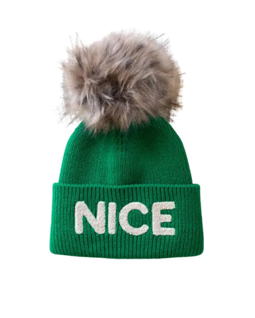 Nice Knit Pom Hat