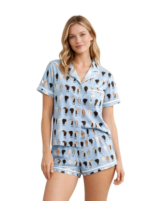 Kathryn Lily Pajamas - Cute Horse Bums