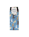 socks with ponies in brown and orange and white doing yoga pilates equestrian fashion outfitters