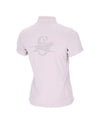 Light gray shirt with a logo on a white background Schockemohle equestrian fashion outfitters