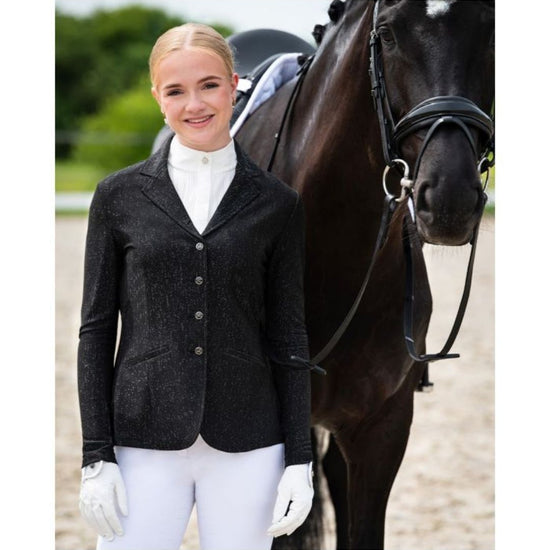 QHP Kynlee Glitter Show Jacket Show Jackets QHP - Equestrian Fashion Outfitters