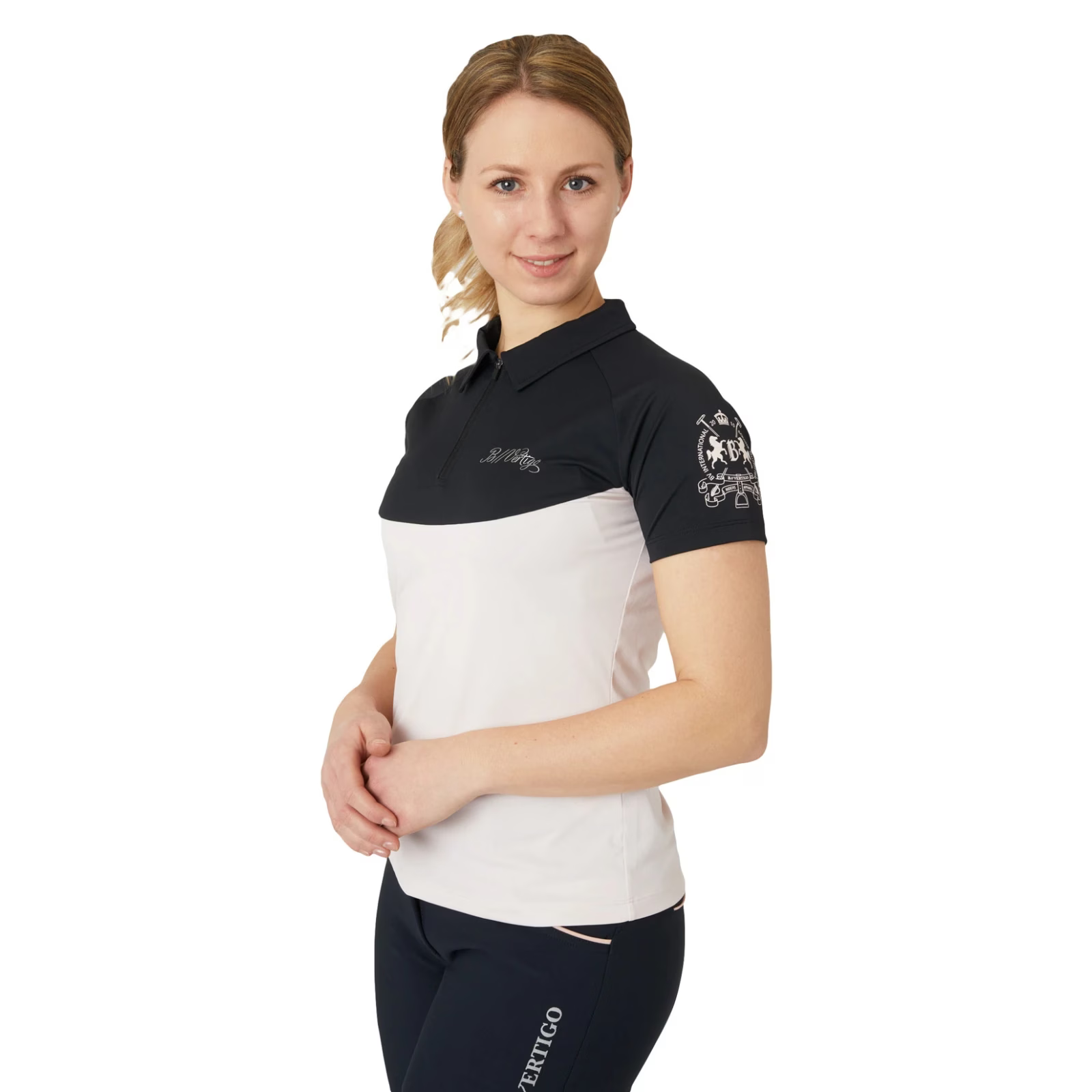 B Vertigo Ariella Polo Shirt Shirts & Tops B Vertigo - Equestrian Fashion Outfitters