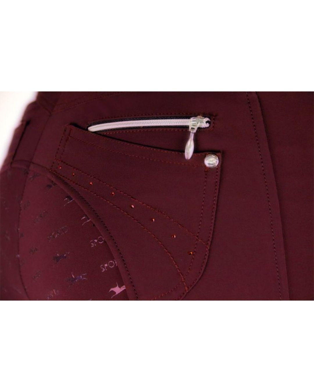 Schockemöhle Pantalon d'Équitation Victory Full Grip Marron foncé Schockemöhle Pantalon d'Équitation Victory Full Grip Marron foncé