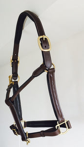 English Leather Halter Halter Equestrian Fashion Outfitters - Equestrian Fashion Outfitters