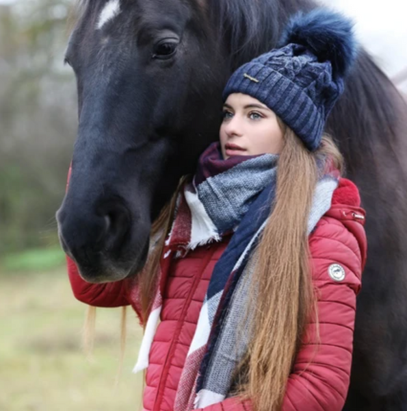 Springstar Chiara Check Scarf - Equestrian Fashion Outfitters
